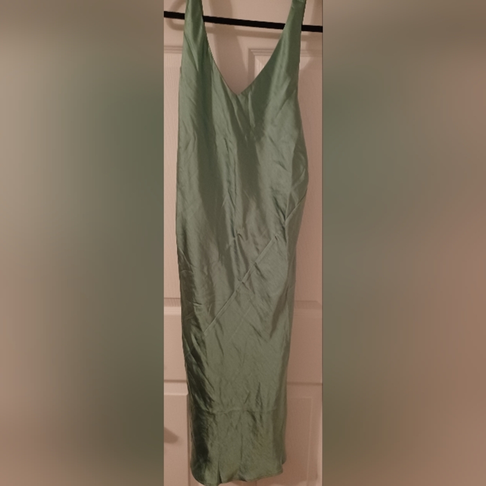 Wildfang Elegant Green Women's Dress Size XS - Picture 2 of 4